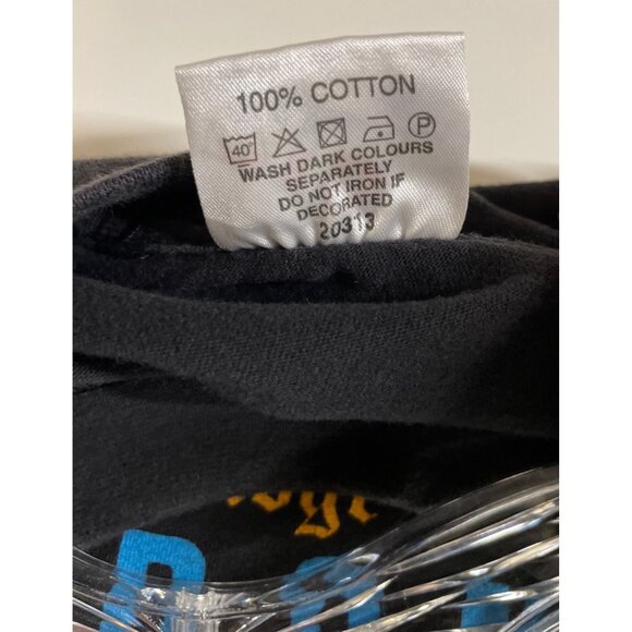 Vintage Tower Bridge London Graphic T-Shirt Black Mens Size XL Zip it - Picture 7 of 7